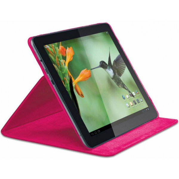 SWEEX SA 324 Universal θήκη για tablet 8" και βάση στήριξης, 2 σε 1 Ροζ